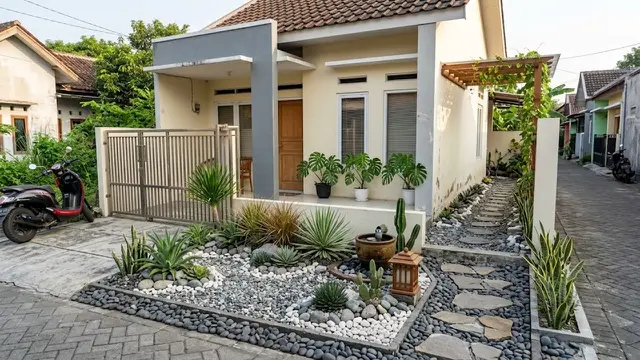 Desain Rumah dengan Taman Mini di Lahan Terbatas
