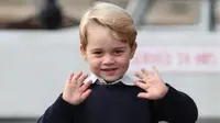 Pangeran George, putra Pangeran William dan Kate Middleton yang baru berusia 4 tahun jadi incaran kekejaman ISIS. (AP Photo)