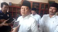 Paslon Pilgub Jabar Sudrajat di Garut (Liputan6.com/Jayadi Supriadin)