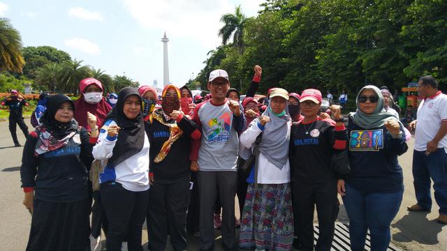 Ratusan Buruh Peringati Hari Perempuan Sedunia