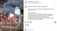 Tungku Smelter milik PT ITSS di kawasan PT Indonesia Morowali Industrial Park (IMIP), Kabupaten Morowali, Sulawesi Tengah dilaporkan meledak pada Minggu (24/12/2023) pagi.