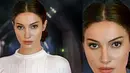 Penampilan AlysonTabbitha saat mengenakan kostum dan make up cosplay Padmé Amidala dalam sebuah film Star Wars. Seluruh kostum, make up dan rambut yang dikerjakan sendiri. (Instagram / AlysonTabbitha)