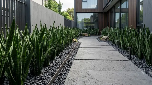 Desain Taman dengan Satu Jenis Tanaman agar Terlihat Eksklusif