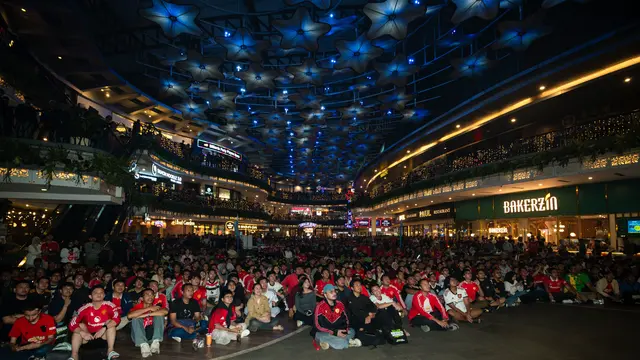 Nobar MU vs Man City Bersama by.U dan The United Wave Berlangsung Meriah