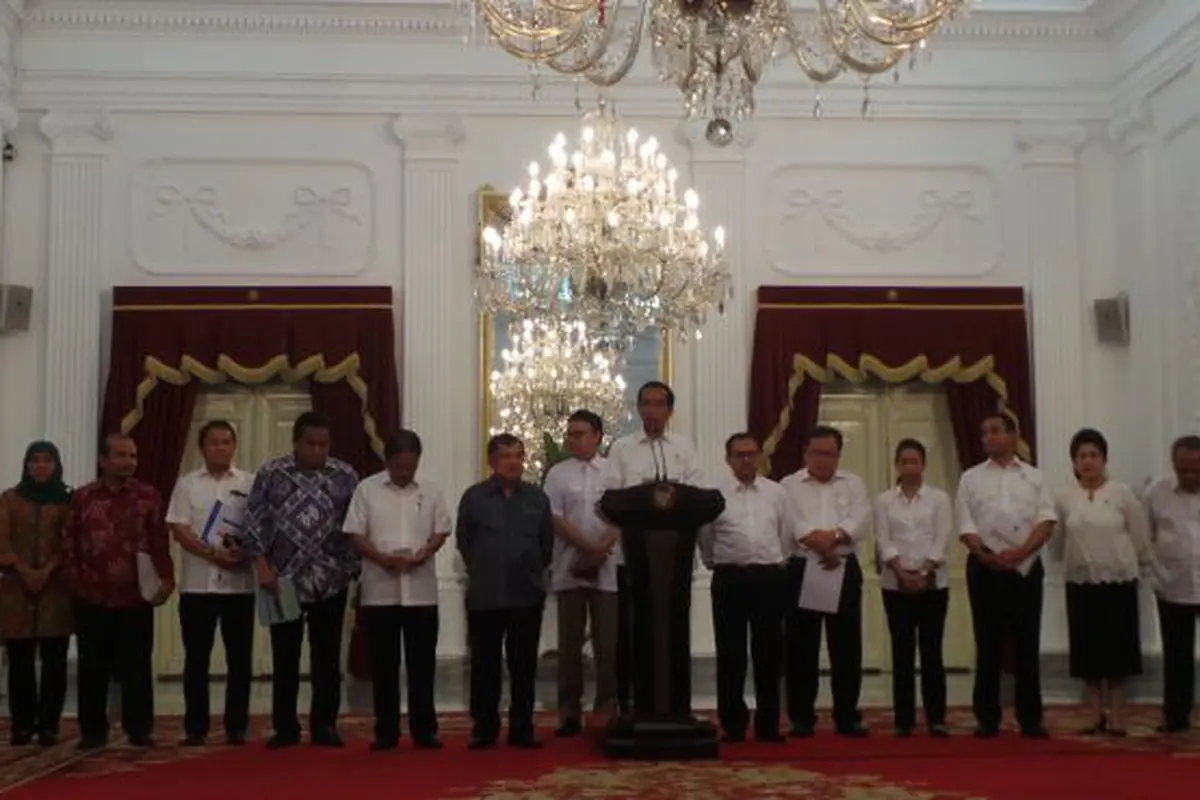 Pengumuman kenaikan Harga BBM Subsidi di Istana