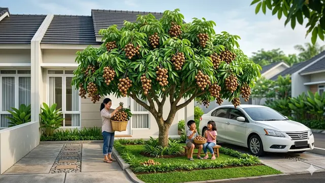 Pohon Buah Peneduh untuk Halaman Sempit