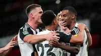 Dua gol kemenangan Newcastle di markas Arsenal masing-masing dicetak Alexander Isak di babak pertama dan Anthony Gordon di babak kedua. (AP Photo/Kirsty Wigglesworth)