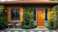 11 Model Teras Rumah Sempit Lebar 1 Meter, Fungsi Ganda untuk Kebun Produktif