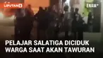 Tujuh pelajar ditangkap warga saat merencanakan tawuran di hutan karet Sarirejo. Mereka sempat dipukul warga sebelum diserahkan ke Polsek Sidorejo