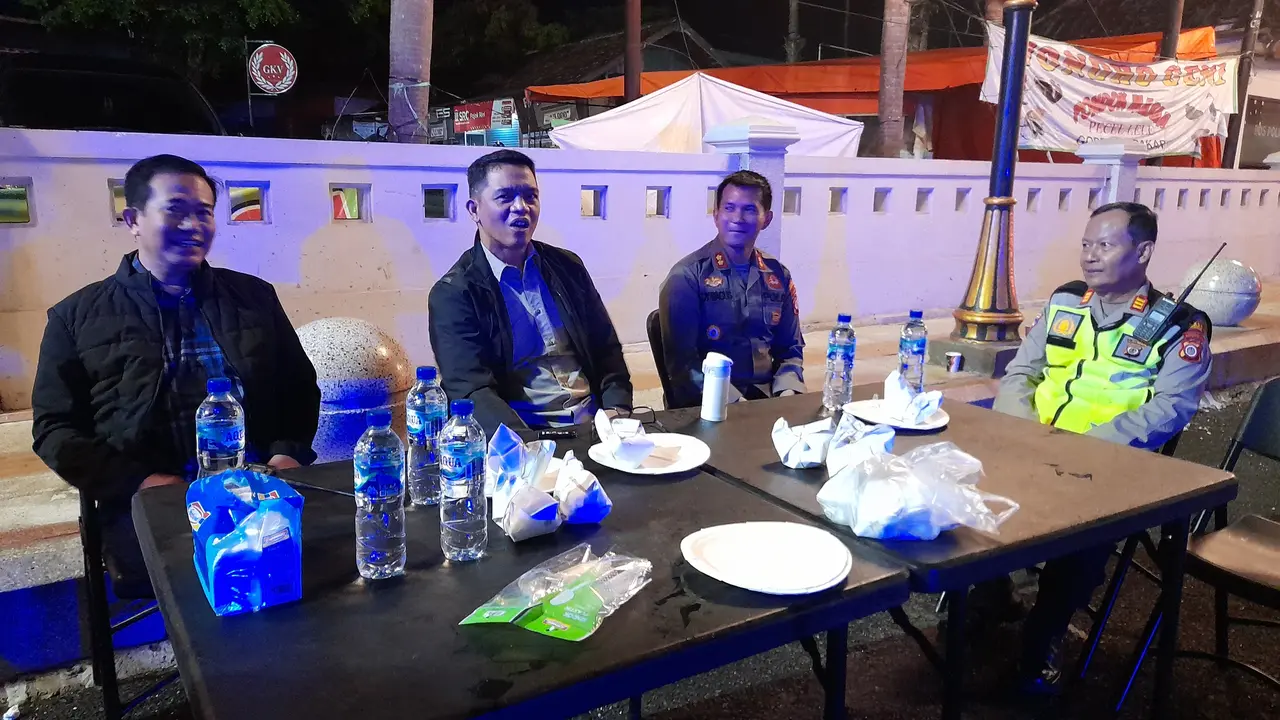 Kapolda DIY Irjen Pol Suwondo Nainggolan bersama pejabat Polres Gunungkidul