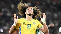 Keputusan tersebut diambil setelah Timnas Gabon gagal total di Piala Afrika 2025. (AFP/Khaled Desouki)