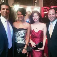 Farah Quinn dan Don Junior, salah satu putra Donald Trump. (Dokumen pribadi)