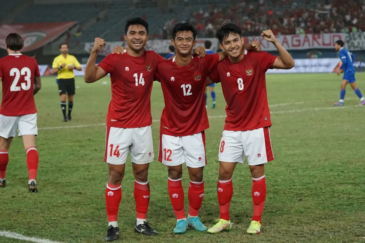 Foto: Goks! Timnas Indonesia Menang Besar atas Nepal dan Lolos ke Piala Asia 2023