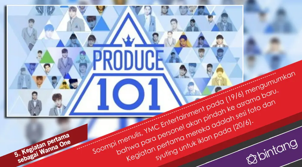 Wanna One Produce 101 Season 2, dari Debut hingga ke Amerika. (Foto: Soompi, Desain: Nurman Abdul Hakim/Bintang.com)