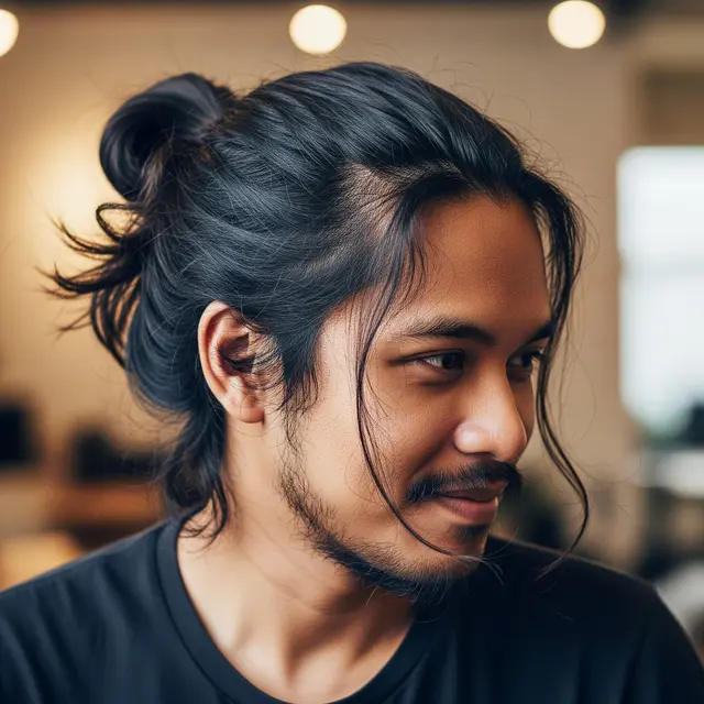 Model Rambut Pria Panjang Berantakan Tapi Tetap Rapi