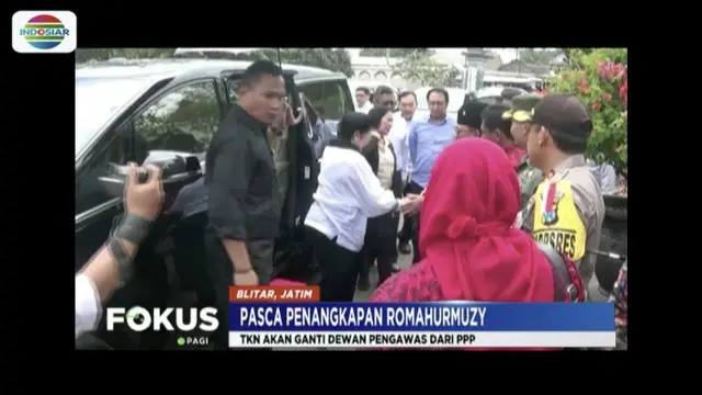 TKN Jokowi-Ma’ruf Amin berencana akan mengganti Romahurmuziy dari posisi dewan pengawas setelah OTT KPK.