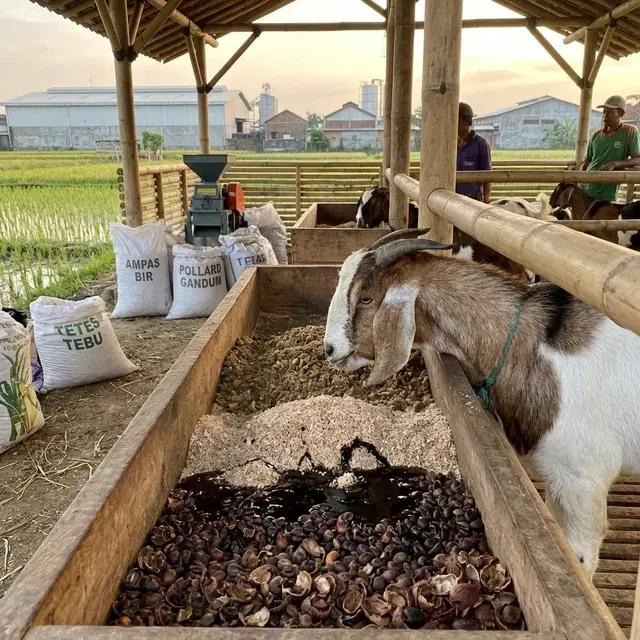 Alternatif Pakan Ternak Kambing Pengganti Rumput