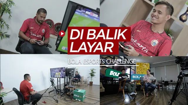 Berita video di balik layar produksi BOLA Esports Challenge yang dimeriahkan dua pemain Persija Jakarta dan para The Jakmania pada 25 dan 26 Juni 2020.