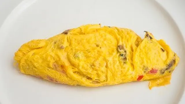 Omelet Keju Jamur