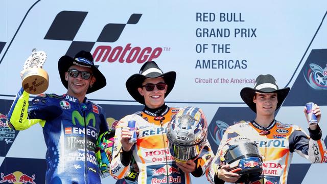 Valentino Rossi, Marc Marquez, Dani Pedrosa