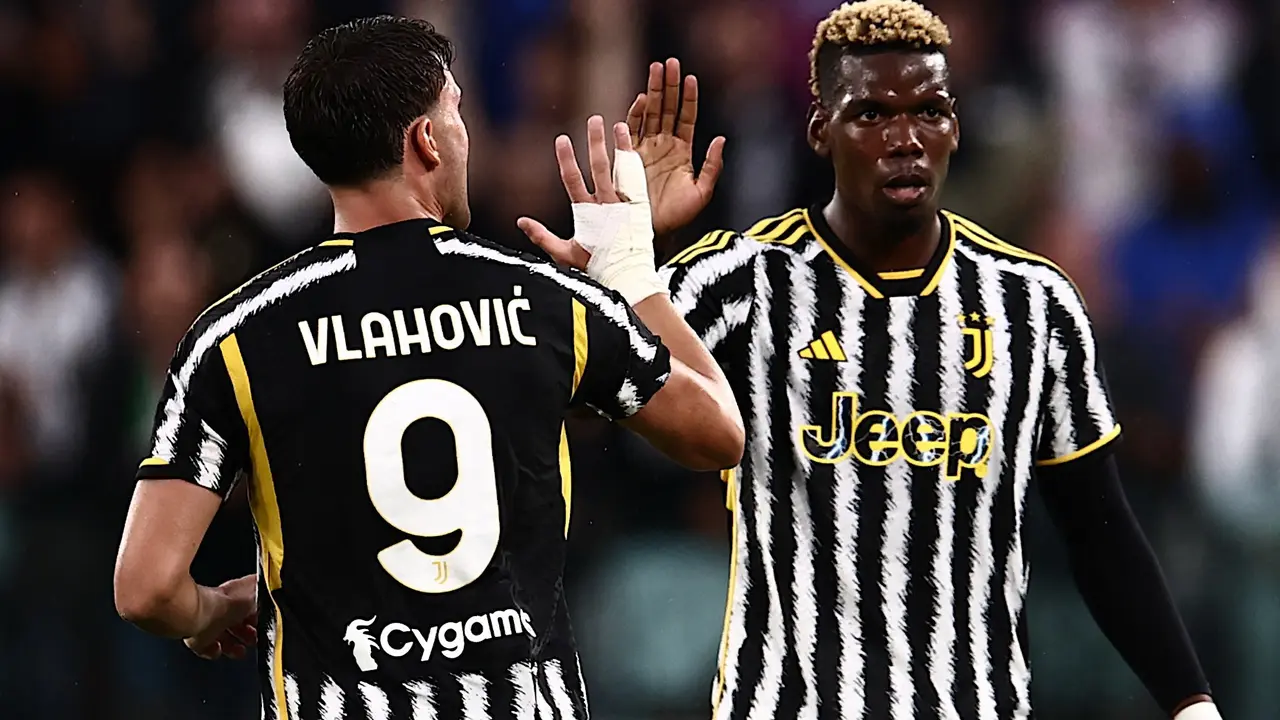 Dusan Vlahovic, Paul Pogba, Juventus
