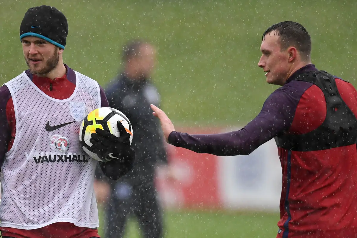 FOTO: Inggris Bersiap Jelang Hadapi Jerman dan Brasil
