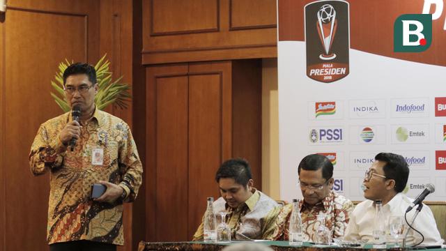 Konferensi Pers Jelang Final Piala Presiden 2018