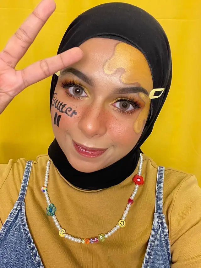 6 Potret Selebgram Dilla Jaidi, Adik Fadil Jaidi yang Jago Art Makeup