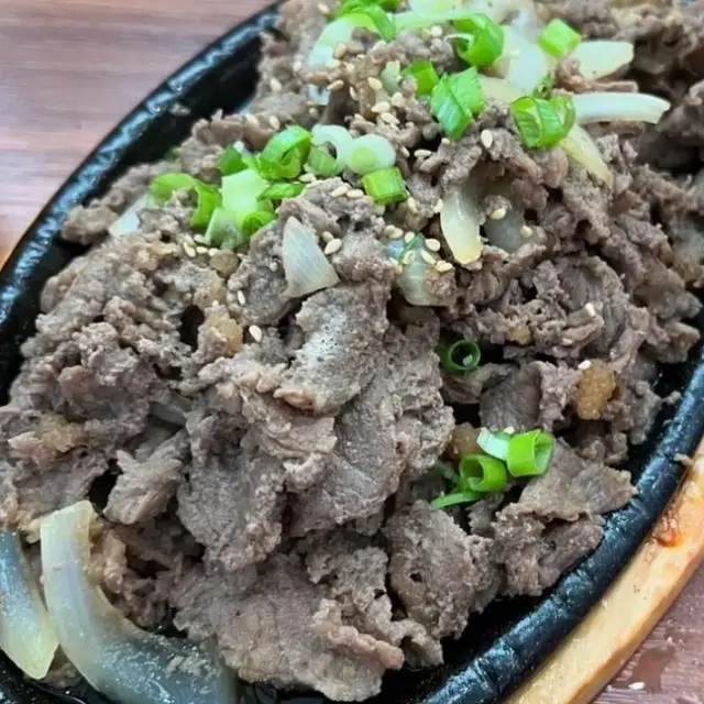 Masakan Korea Daging Bulgogi.  foto: Imstagram @arcynite_grub