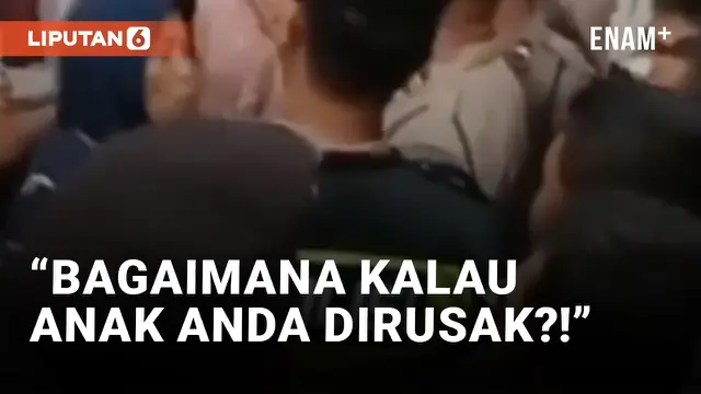 Histeris! Keluarga Korban Rudapaksa di Lahat Tidak Terima dengan Putusan Pengadilan