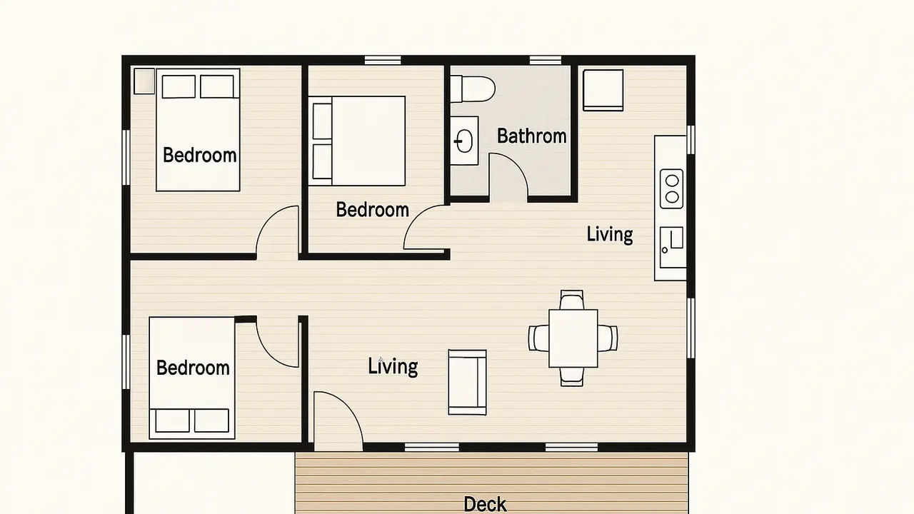 5 Desain Rumah Sederhana 3 Kamar Tidur Minimalis Cantik untuk Hunian di Kampung