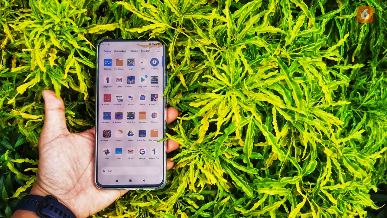 Poco F2 Pro - Tampilan Antarmuka
