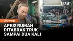 Sebuah truk kontainer milik perusahaan ekspedisi menabrak rumah dan warung hingga porak poranda di Jalan Tipar Cakung, Jakarta Timur, Kamis pagi. Meski tidak menimbulkan korban jiwa, kejadian ini membuat penghuni resah karena insiden serupa pernah te...