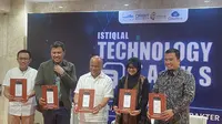 Peluncuran Chatbot Masjid Istiqlal: chatbot berbasis AI (Akal Imitasi) yang dirancang khusus dengan pengetahuan terkait Masjid Istiqlal Jakarta. Liputan6.com/Anka Fergy Agustian