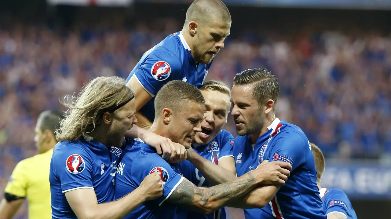 Inggris vs Islandia (Reuters)