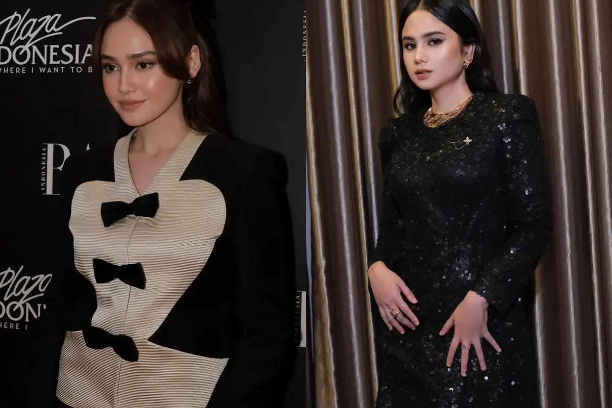Adu Gaya Calon Mantu Maia Estianty Syifa Hadju dan Tissa Biani dengan Gaun Hitam, Wariskan Old Money Vibes Calon Mertua