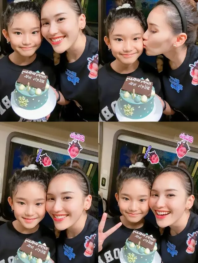 Potret Ayu Ting Ting dan Bilqis (Sumber: Instagram/ayutingting92)