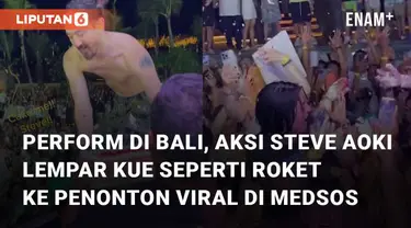 Disc Jockey Steve Aoki mengunjungi Indonesia untuk perform menarik perhatian