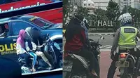 Kumpulan Potret Ketabahan Polisi Menghadapi Tingkah Laku Pemotor (ist)