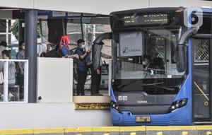Ilustrasi Bus Transjakarta (Liputan6.com)