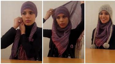 Model Hijab Topi