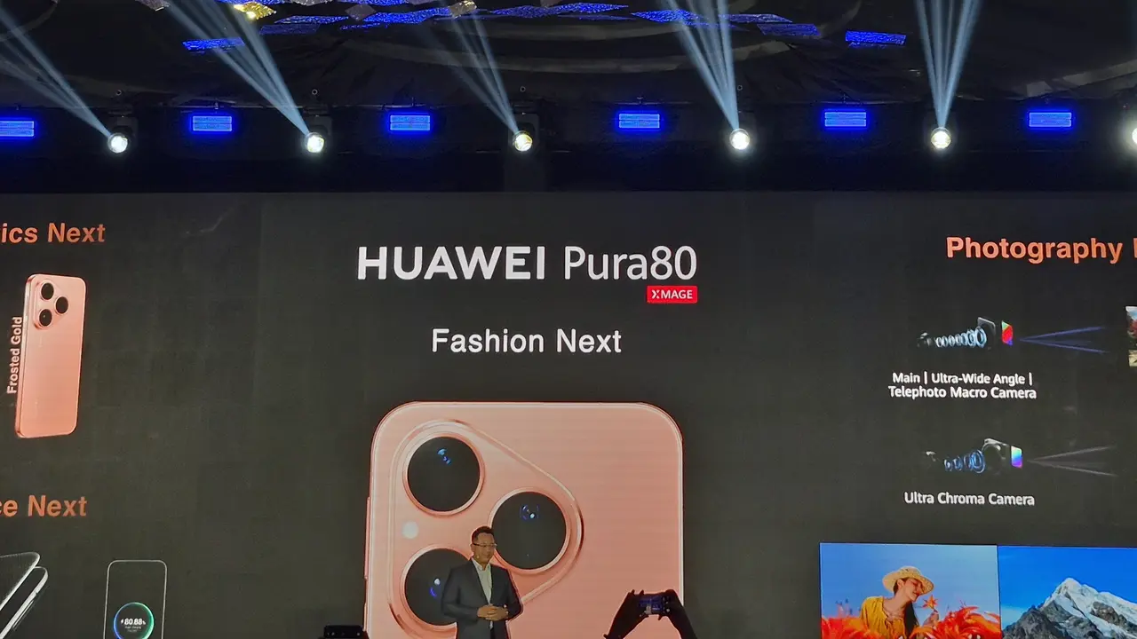 Senior Retail Manager Huawei Device Indonesia, Edy Supartono Huawei saat acara peluncuran Watch GT 6 Pro dan Pura 80 pada Kamis (9/10/2025) di Jakarta.