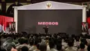 Panglima TNI, Jenderal TNI Gatot Nurmantyo memberikan paparan saat menghadiri Rapat Koordinasi Pilkada Serentak 2017 di Gedung Bidakara, Jakarta, Selasa (31/1). (Liputan6.com/Faizal Fanani)