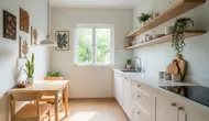 7 Inspirasi Dapur dengan Kombinasi Kayu dan Warna Putih, Simpel tetapi Mewah