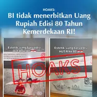 Beredar di Medsos Uang Baru Rp 80 Ribu pada HUT RI, Ini Kata BI