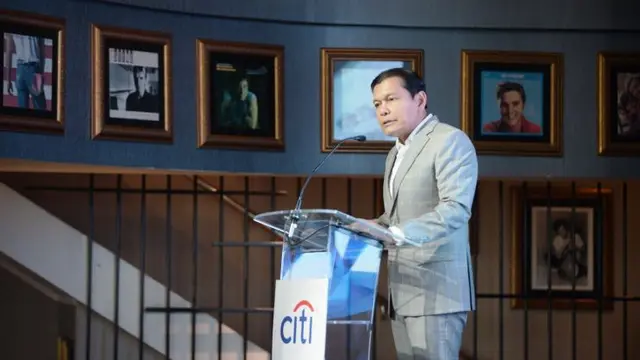 CEO Citi Indonesia Batara Sianturi ketika membuka acara peluncuran Citi Simplicity+.