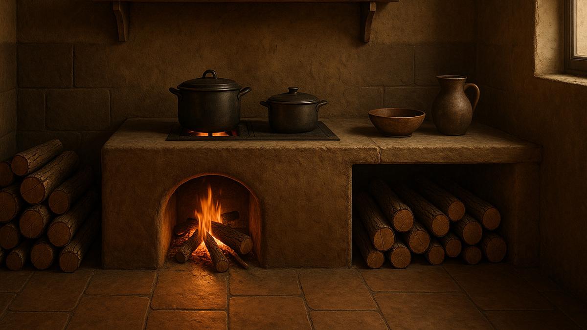 10 Contoh Model Dapur Tungku Kayu Bakar Minimalis untuk Rumah Tradisional, Meski Kuno Bisa Tetap Estetik