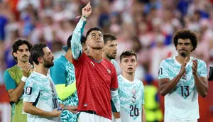 Cristiano Ronaldo Tunjuk Langit usai Portugal ke 16 Besar Piala Dunia 2026, Penghormatan Mengharukan untuk Diogo Jota