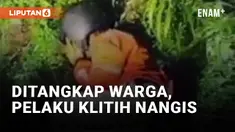 Pelaku Klitih Nangis saat Ditangkap Warga