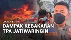 Hampir 48 Jam Api di TPA Jatiwaringin Belum Padam, Warga Keluhkan Sesak Napas